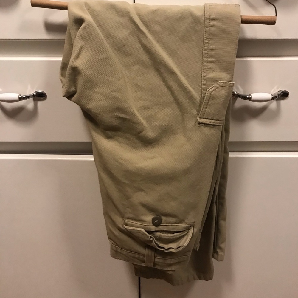 Khaki Cargo FR Pants